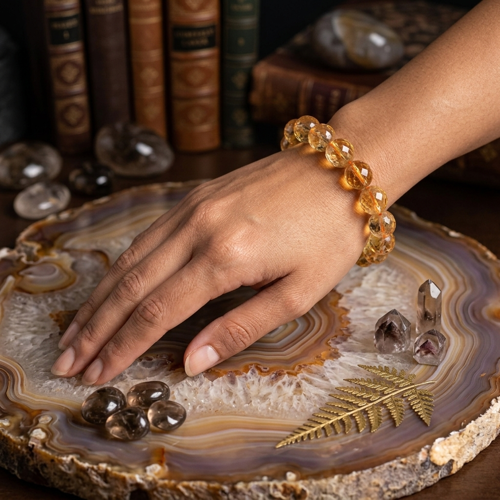 Citrine Faceted Bracelet